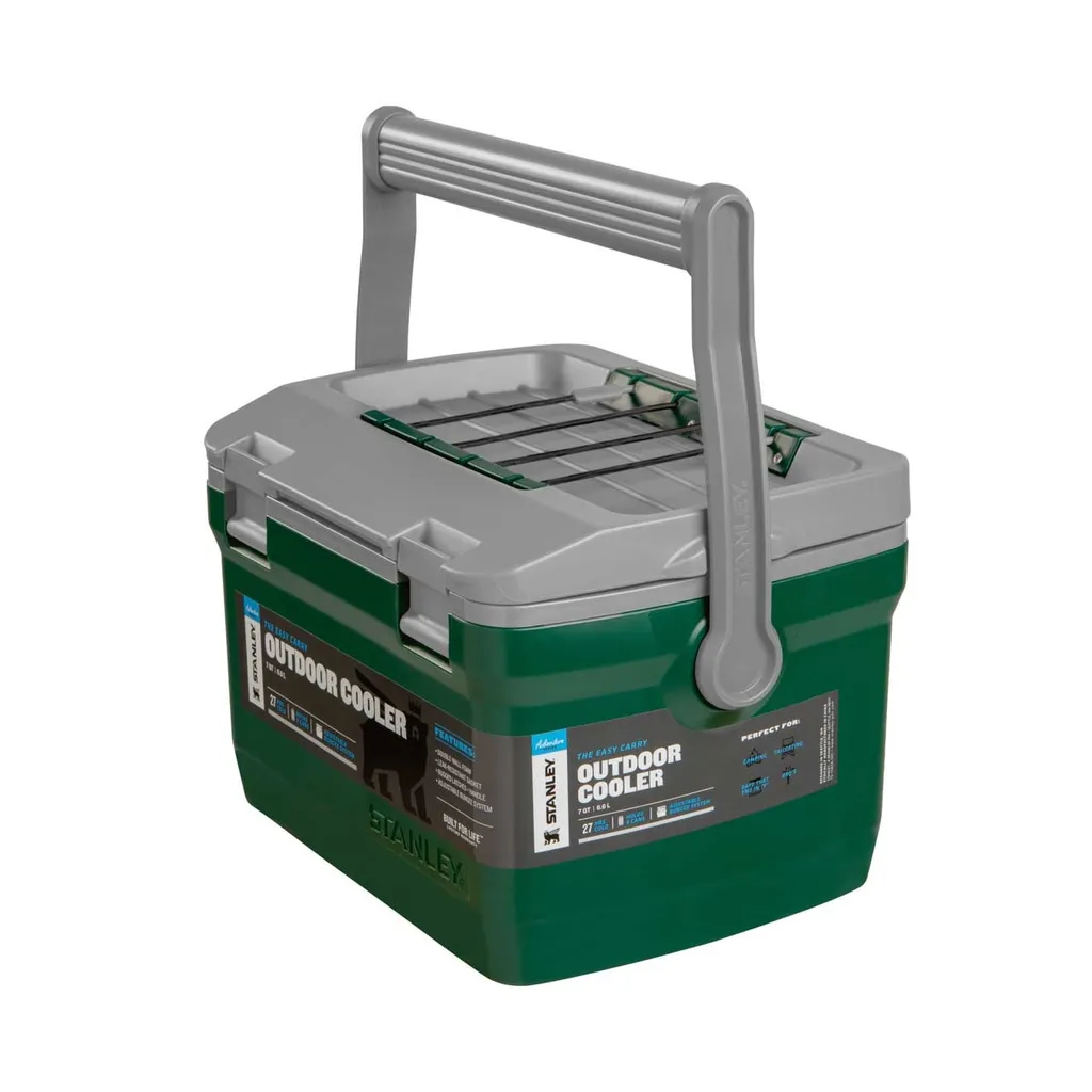 Herbertz Messer Solingen Stanley ADVENTURE COOLER Kühlbox 6,6 L In Grün Dunkelgrün – Bild 4