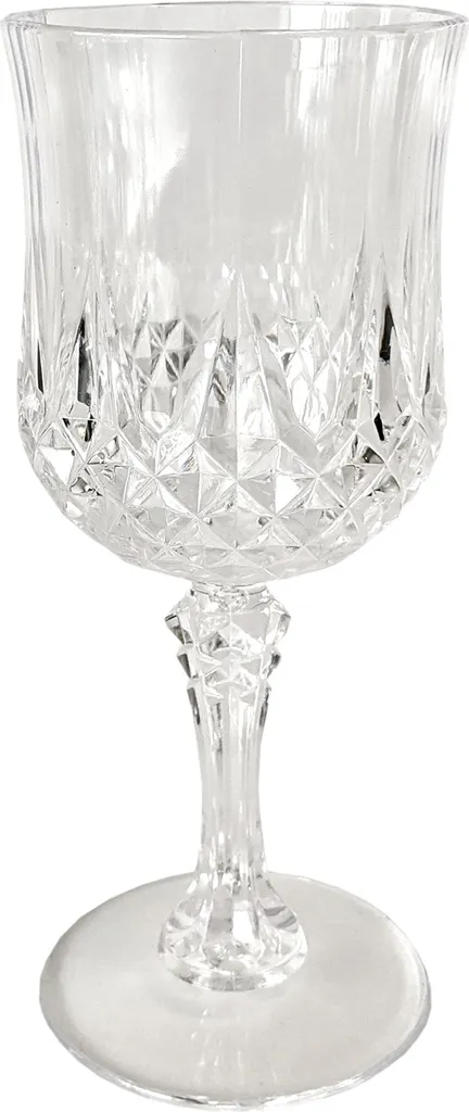 6er Set Kunststoff Weingläser Kristalleffekt 200ml / Ø7x16,5cm – Bild 7