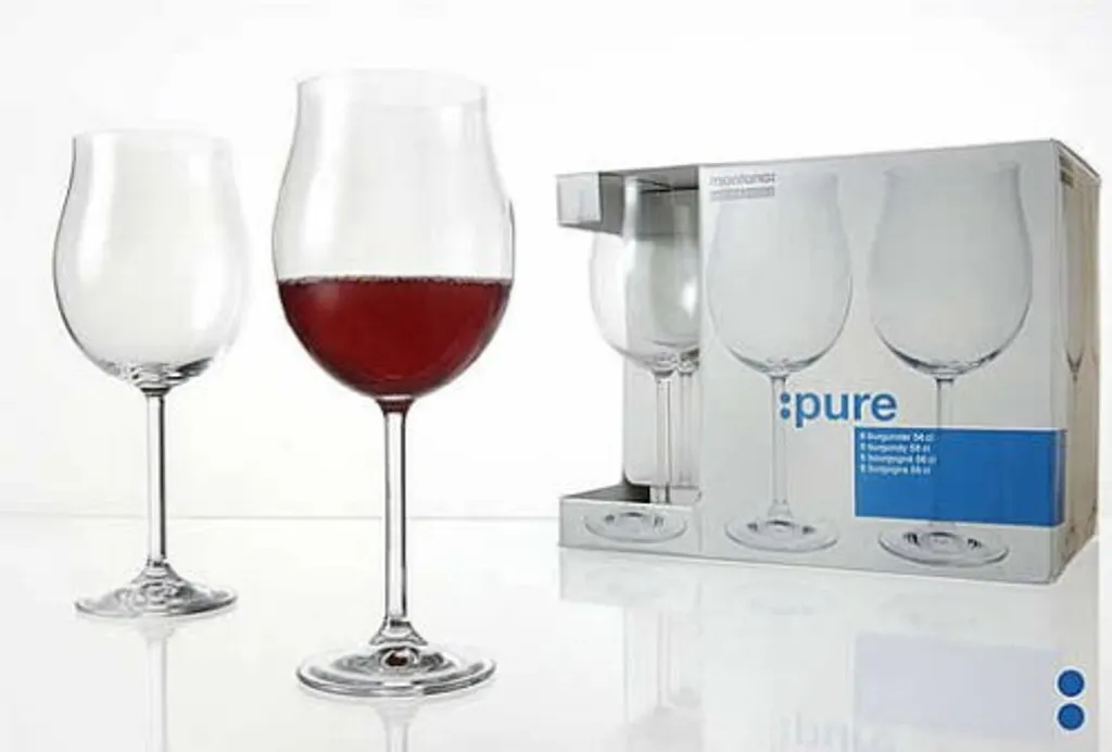 Burgunderglas Weinkelch Von Montana Serie PURE 190ml 6er Set