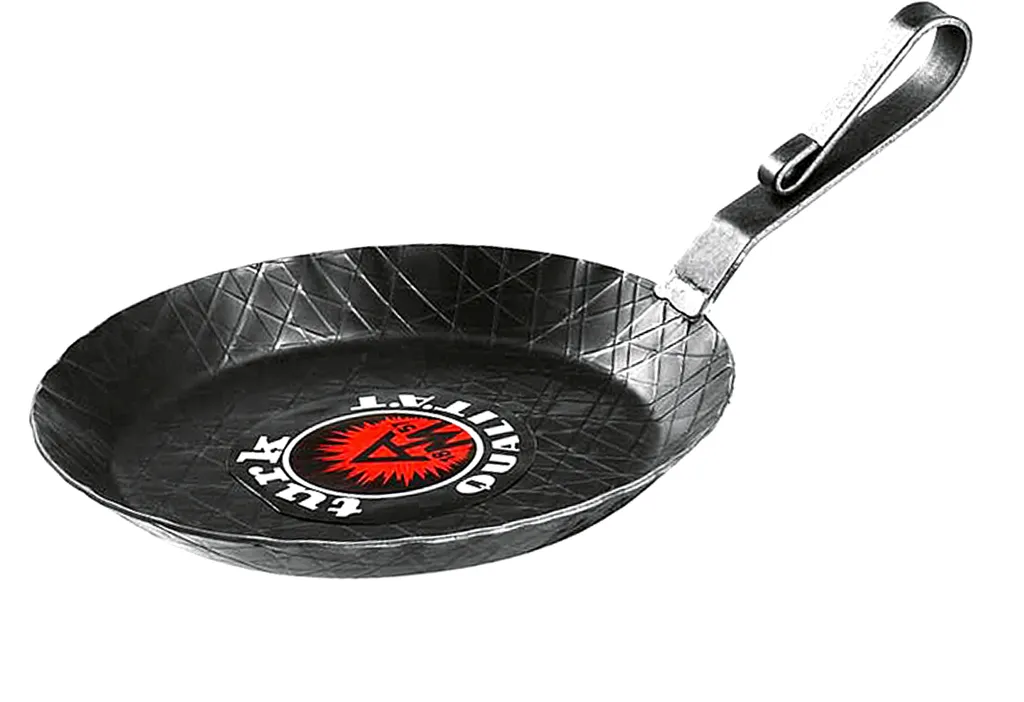 Turk 65330 Servierpfanne Schmiedee.g.St. 28cm, Grau – Bild 4