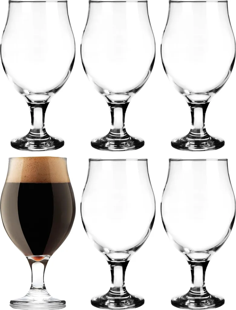 Biertulpen Biergläser Set 6 Teilig 500ml (max. 560ml) Pilsgläser Tulpe – Bild 8