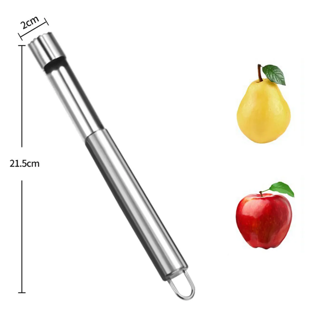 4x Apfelentkerner Küchenhelfer, Entkerner Ausstecher Apfelausstecher Aus Edelstahl, Küchenhelfer Für Obst Und Gemüse Küchenartikel – Bild 3