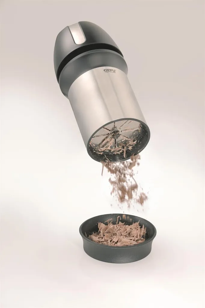 Gefu Käsereibe Parmigiano 34680 Käse Reibe Laser Cut 2 Reibscheiben – Bild 13