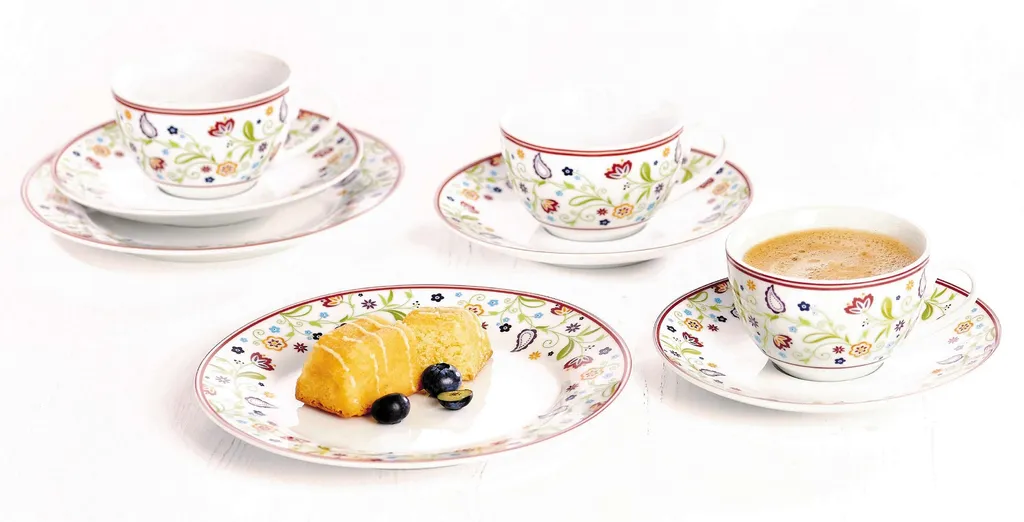 Flirt By R&B 17960 'Doppio Shanti' Kaffeeservice, 18-teilig (1 Set) – Bild 4
