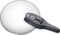 Silit Sicomatic Classic Ersatzdeckel Für Schnellkochtopf 2,5l, 18 Cm, Kunststoffgriff, 3 Kochstufen, Einhand-Kochstufenregler