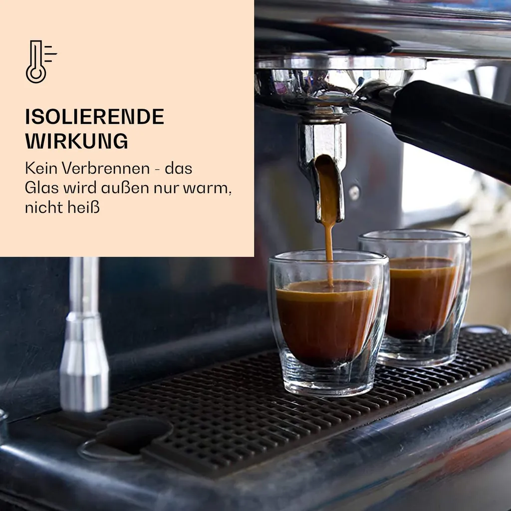 2x 200ml DUOS Doppelwandige Thermogläser Für Tee, Kaffee, Schümli, Vorspeisen – Bild 2