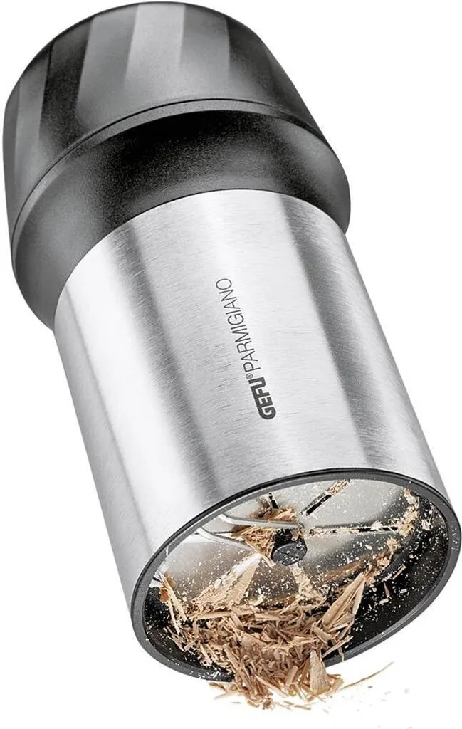 Gefu Käsereibe Parmigiano 34680 Käse Reibe Laser Cut 2 Reibscheiben – Bild 16