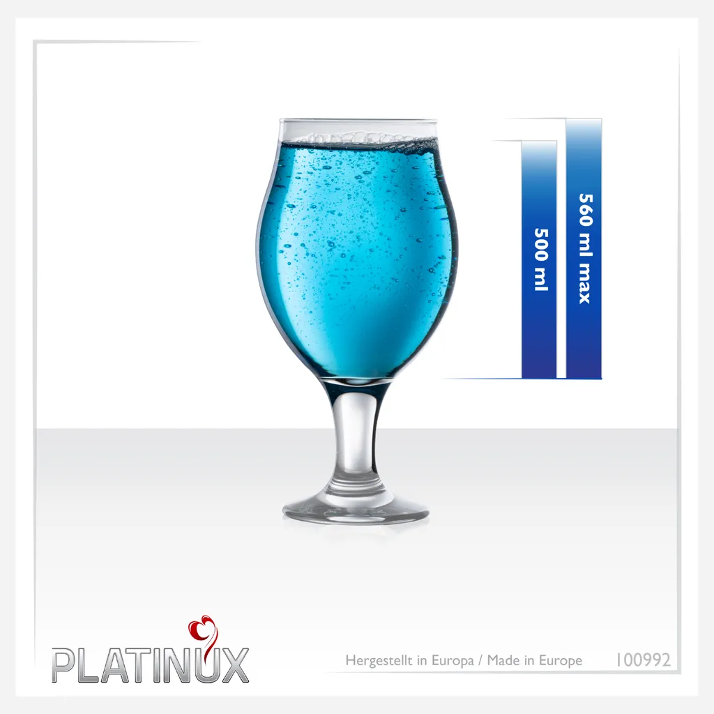 Biertulpen Biergläser Set 6 Teilig 500ml (max. 560ml) Pilsgläser Tulpe – Bild 4