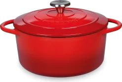 Küchenprofi Bratentopf Rund, 22 Cm Classic Red PROVENCE 401000422