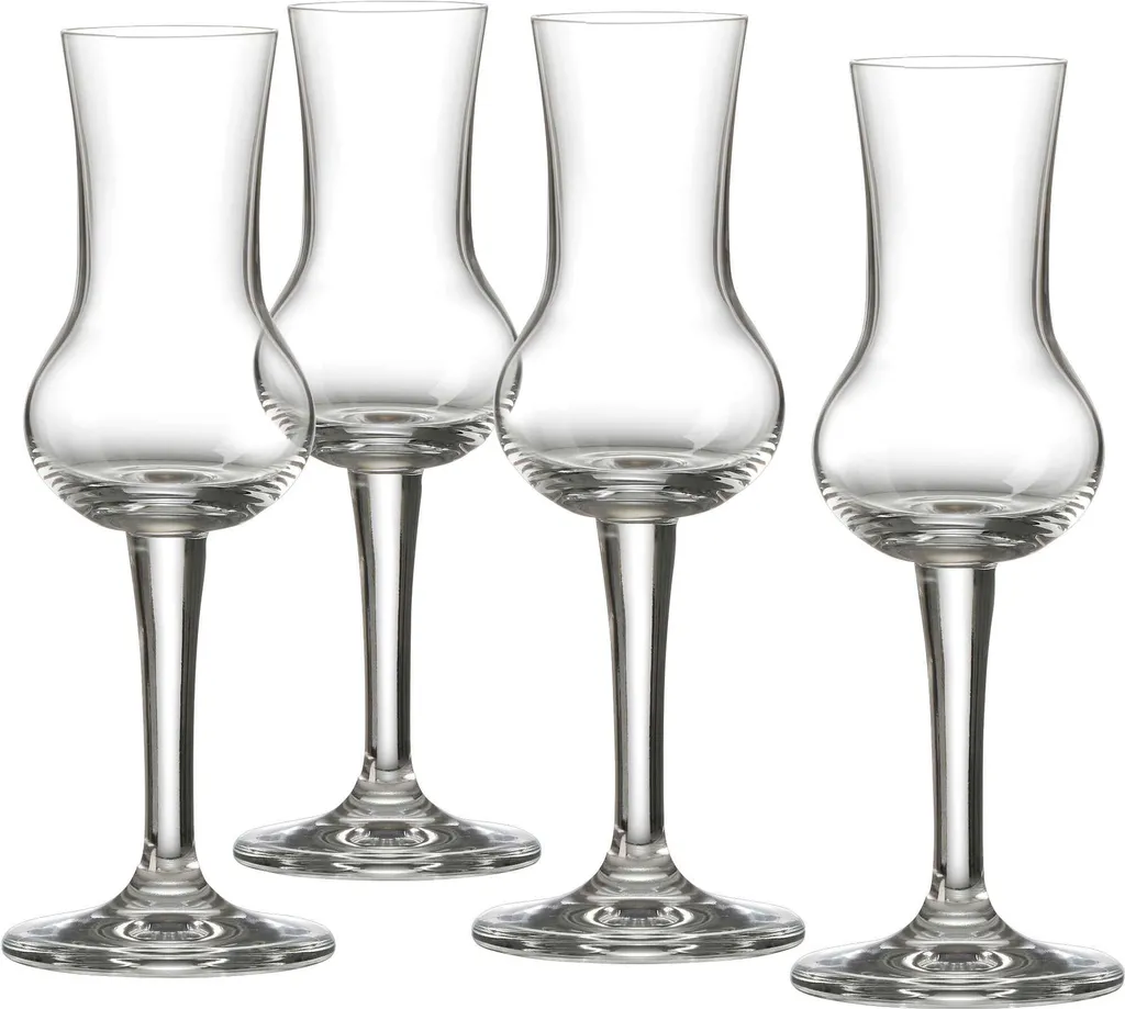 Ritzenhoff & Breker Grappaglas Mambo 4er Set, Schnapsgläser, Kristallglas, Klar, 90 Ml, 814248