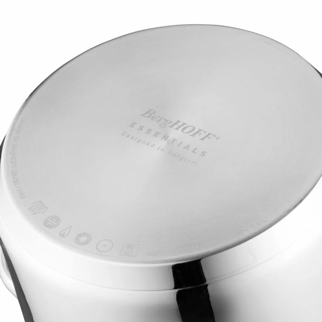 BergHOFF Essentials 1100230A, 6,8 L, Edelstahl, Keramik, Gas, Halogen, Induktion, Versiegelte Platte, Edelstahl, Edelstahl, Edelstahl – Bild 3