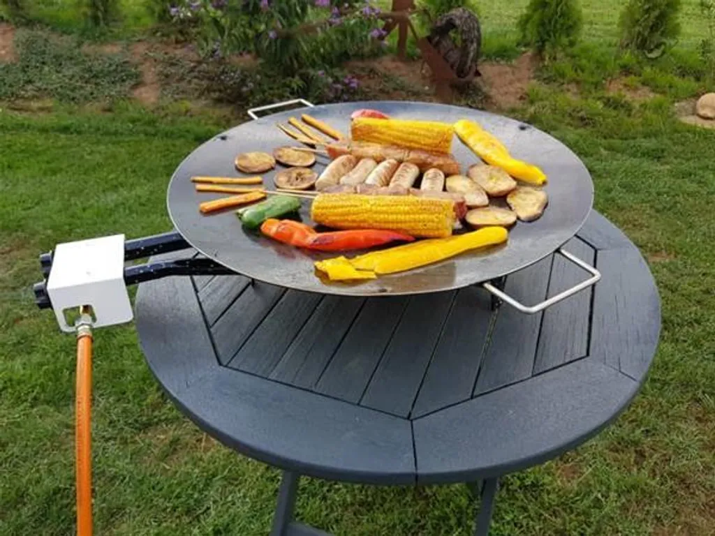 Wok / Eisenwok / Grillschale / Feuerschale Ø 70 Cm – Bild 3