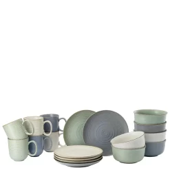 Set 18-tlg. - Thomas Nature Mixed - 21730-227090-69712 - Frühstücksservice Mehrfarbig