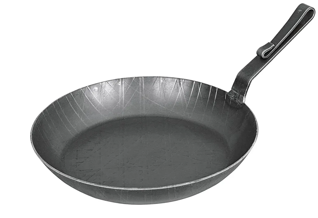 Turk 65330 Servierpfanne Schmiedee.g.St. 28cm, Grau – Bild 2