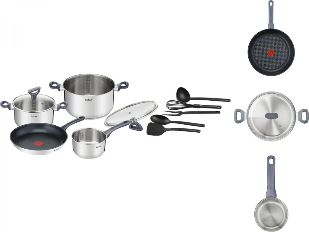 Tefal G713SB Daily Cook Set - Koch-Set - Schwarz/silber – Bild 8