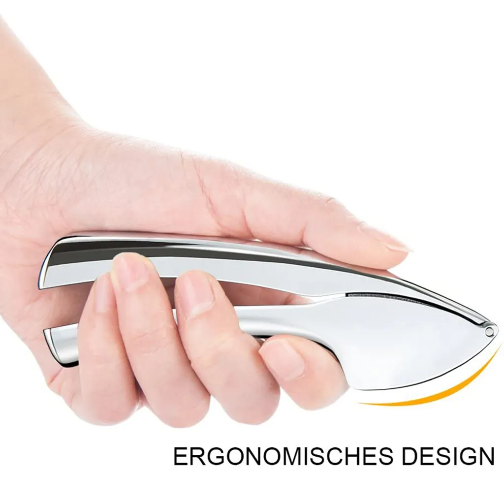 HLHBDSM Knoblauchpresse Knoblauchschneider Garlic Press Häuslicher Knoblauch Crusher Praktischer Küchenhelfer Mit Langer Verwendungsdauer ,Knoblauchpressen,HM-04340 – Bild 6