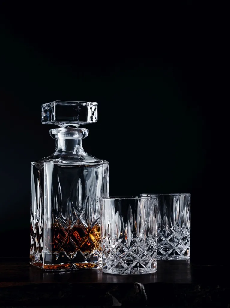Nachtmann 0091899-0 Noblesse Whisky-Set, 1 X Karaffe/Dekanter + 2 X Whisky-Becher, Klar (1 Set) – Bild 15