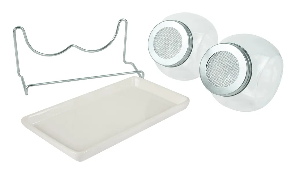 Sprossenglas Duo Set (2x 425 Ml) | Keimgläser Von FLORTUS – Bild 2