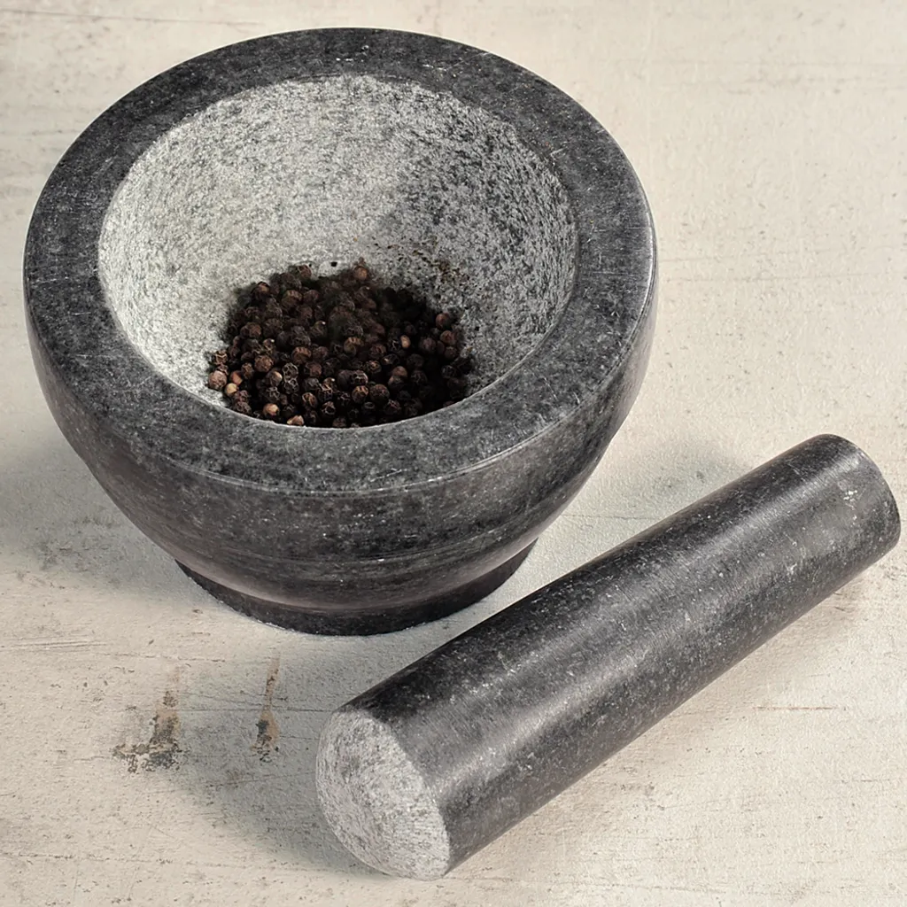 KESPER Mörser Granit Ø 16 Cm H: 8,5 Cm Mit Schlegel 71501 – Bild 3