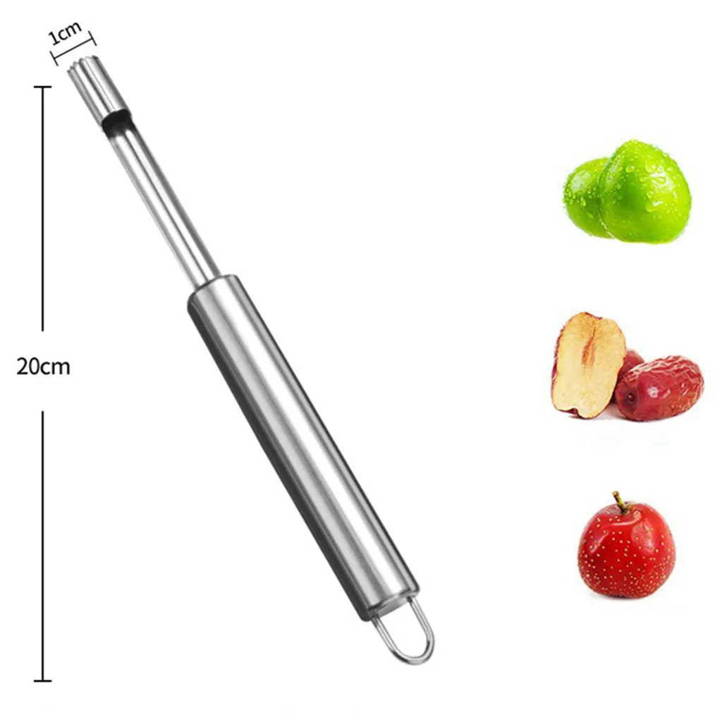 4x Apfelentkerner Küchenhelfer, Entkerner Ausstecher Apfelausstecher Aus Edelstahl, Küchenhelfer Für Obst Und Gemüse Küchenartikel – Bild 2
