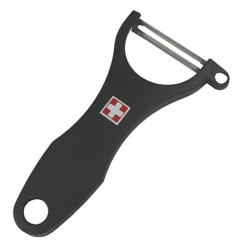 Kisag - Sparschäler Schwarz, Klinge Inox