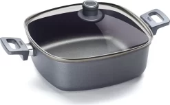 WOLL 'NOWO INDUKTION LINE-Guss-Kasserolle, 28x28 Cm; 10 Cm; 6,0 L; Mit Deckel'