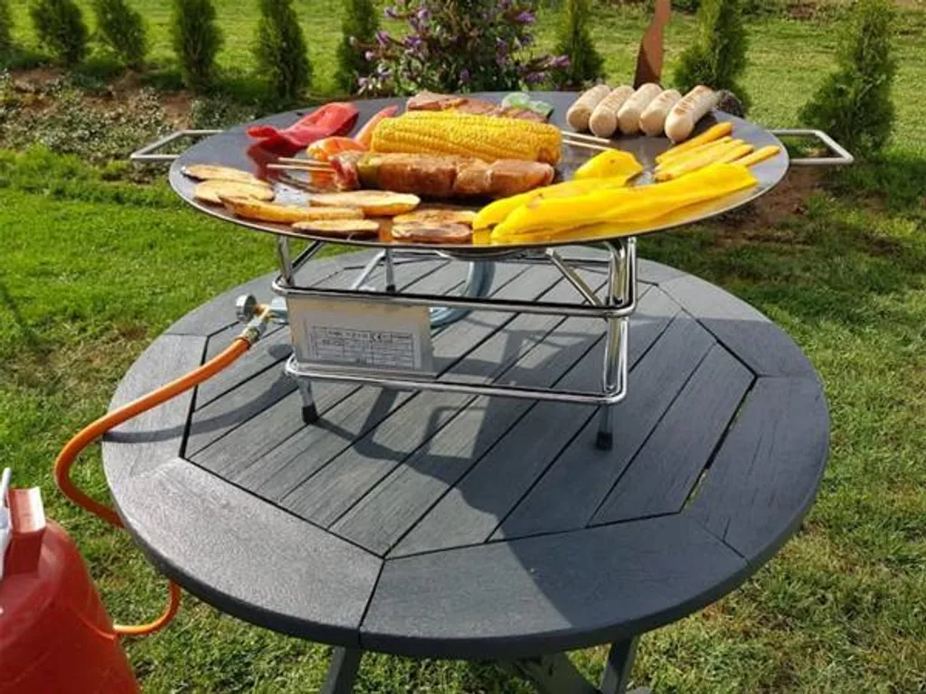 Wok / Eisenwok / Grillschale / Feuerschale Ø 70 Cm – Bild 4