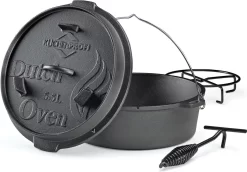 Küchenprofi Dutch Oven 5,5 L, 30 Cm BBQ 306501030