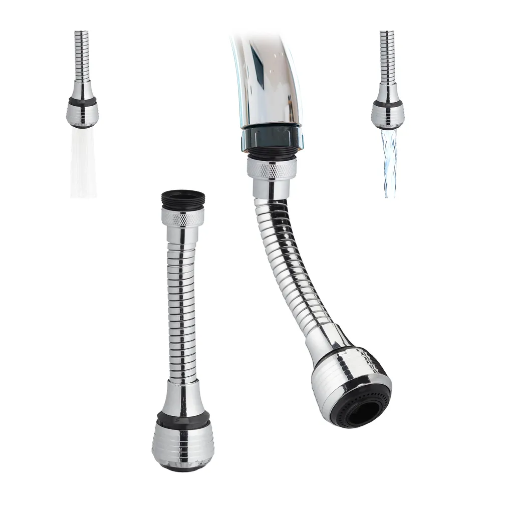 Relaxdays 2 X Wasserhahn Verlängerung