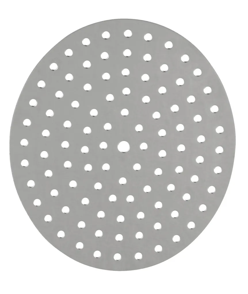 Fackelmann Spätzlepresse Easyprepare, Kortoffelpresse Mit 3 Austauschbaren Lochscheiben, Presse Mit 4 Verschiedenen Auflagehaken, Hochwetiger Kartoffelstampfer (Farbe: Weiß / Blau-Grau), 1 X 4 Teile – Bild 7