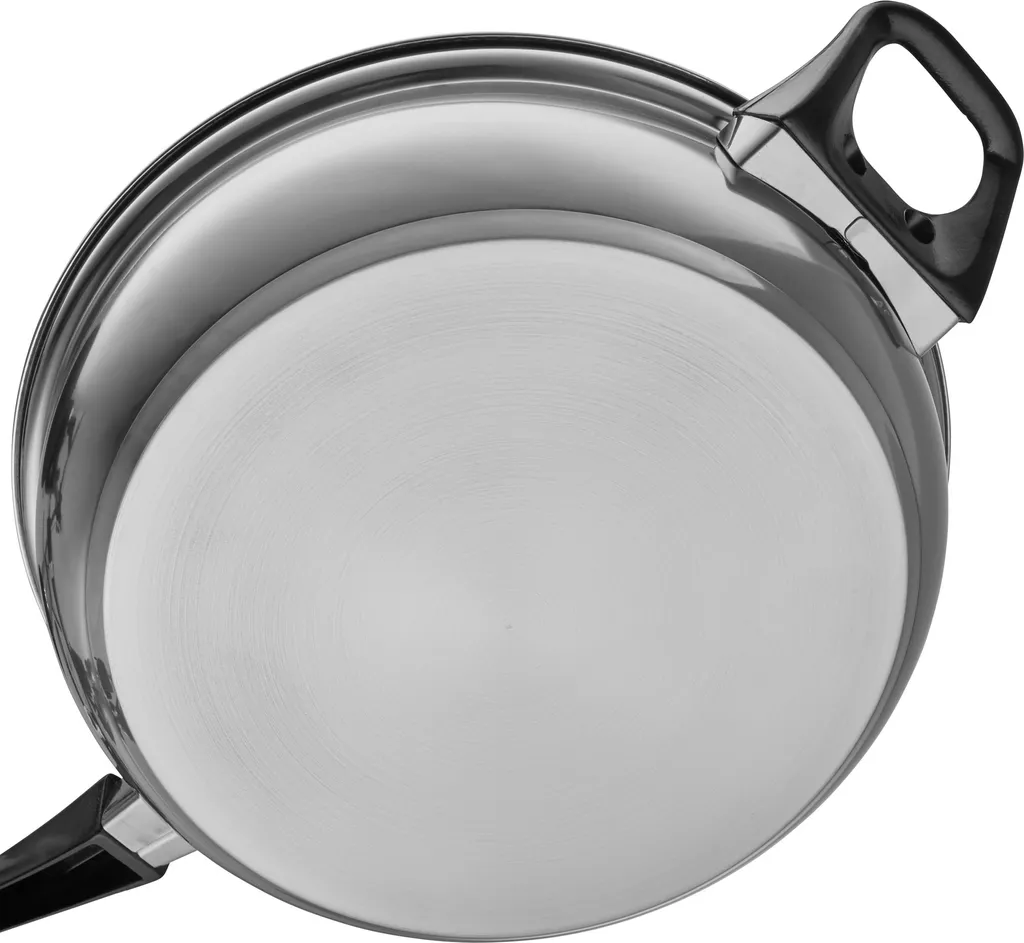 Tectake Topfset Aus Edelstahl Mit Glasdeckeln 12-tlg. - Silber – Bild 6