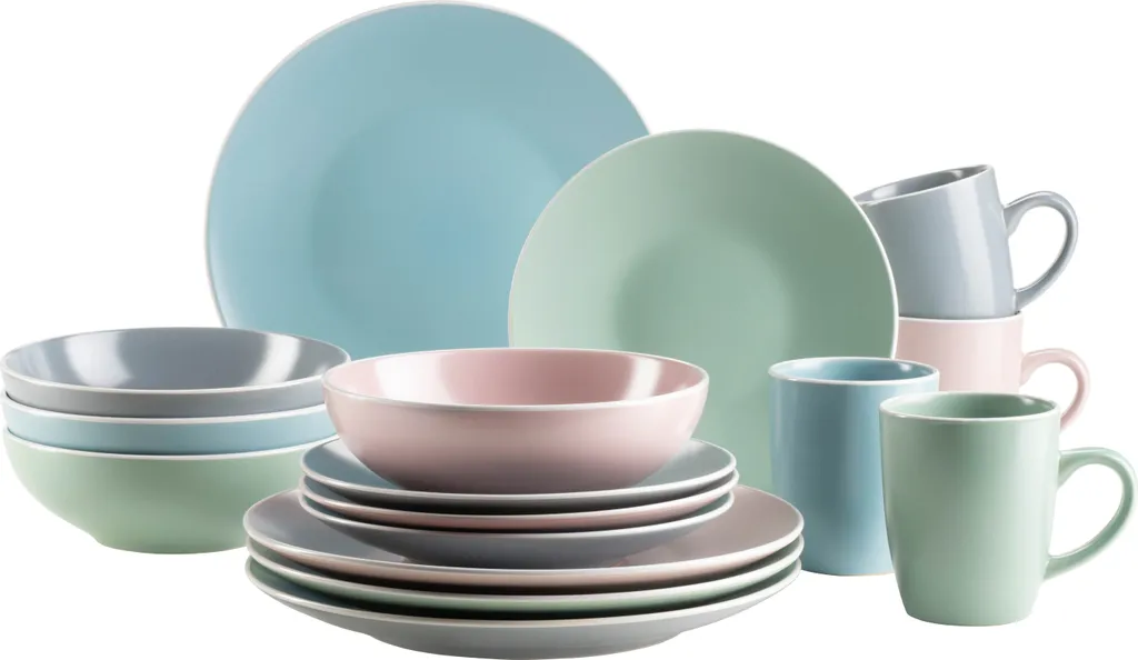 Kombiservice, Steinzeug Kombiservice, Steinzeug ELISSA II Mäser