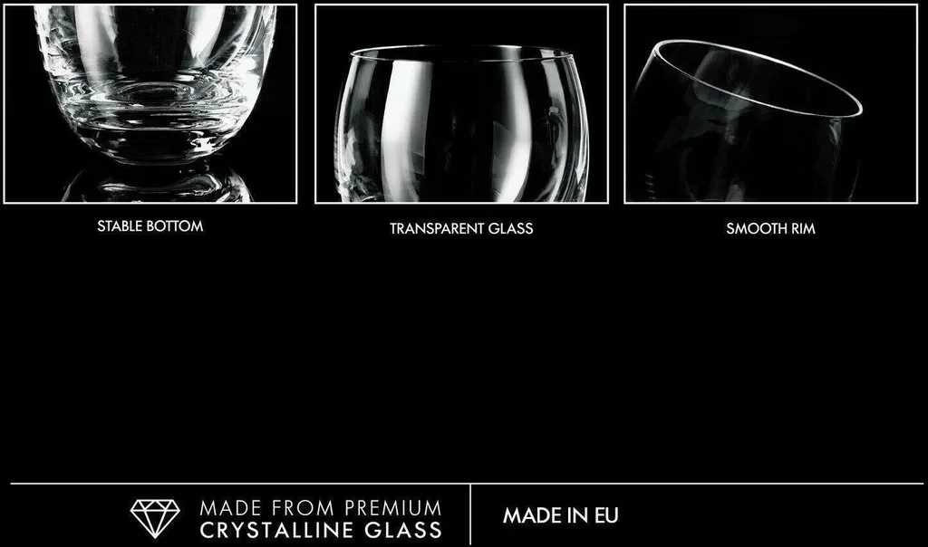 KROSNO Elite Whiskygläser, 6er-Set, 300 Ml – Bild 11