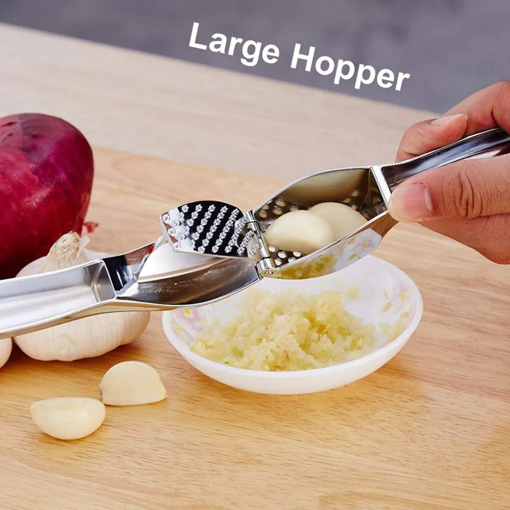 HLHBDSM Knoblauchpresse Knoblauchschneider Garlic Press Häuslicher Knoblauch Crusher Praktischer Küchenhelfer Mit Langer Verwendungsdauer ,Knoblauchpressen,HM-04340 – Bild 9