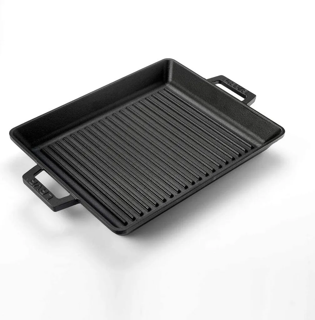 Tafelgrillpan M/2 Grepen 320X260 Mm Lvecogt2632T3 Matt Black – Bild 2