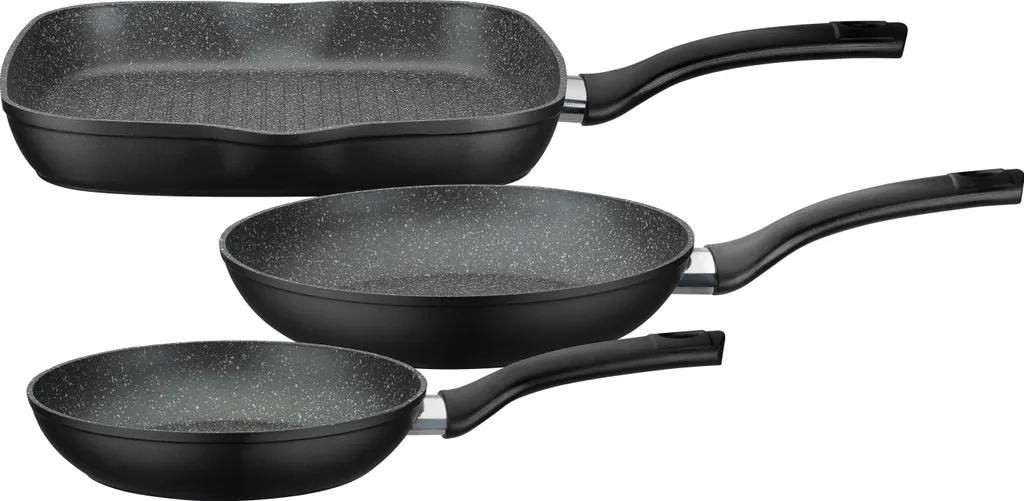 Pfannen-Set Gourmet Granit 3-tlg.
