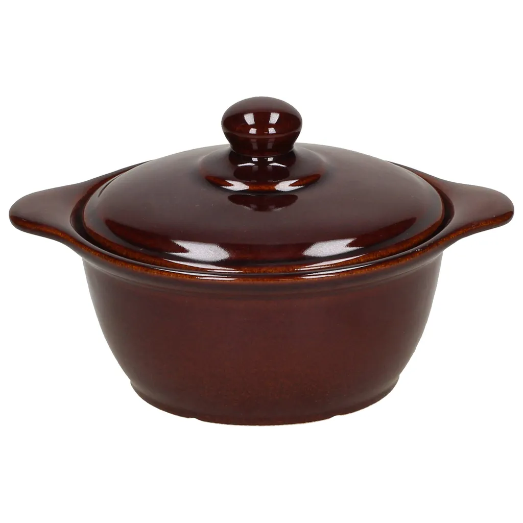 BUNZLAUER KERAMIK Schmalztopf Mit Deckel Steinzeug Schmalzdose Vorratsdose 0,6 L