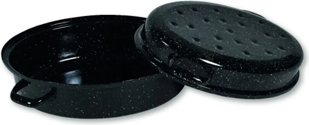 Krüger Gänsebräter Oval Aus Stahlemaille Fassung 10.2 Liter 42cm – Bild 6