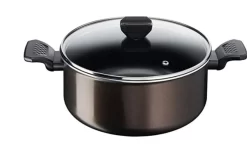 Tefal Easy Cook & Clean Kochtopf, 24 Cm (4,7 L) + Deckel, Für Alle Herdarten Außer Induktion B5544602