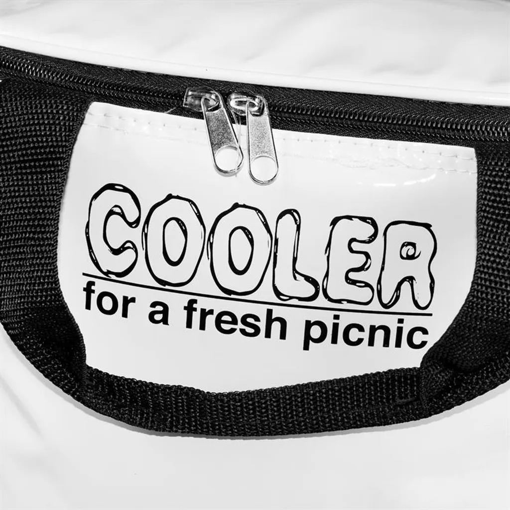 Kühltasche Weiß Tasche Kühlbox Thermo Picknicktasche Cooler Campingtasche – Bild 5