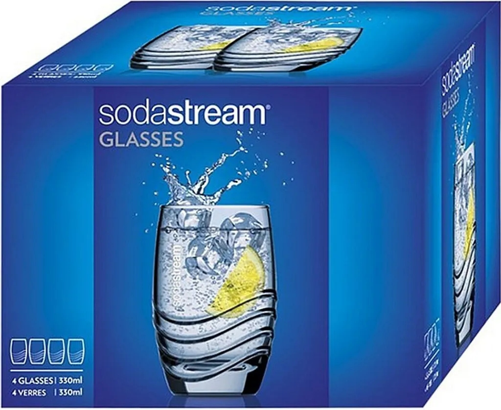 Sodastream Trinkglas 4er-Pack, Passend Zu Sodastream-Glaskaraffen – Bild 9