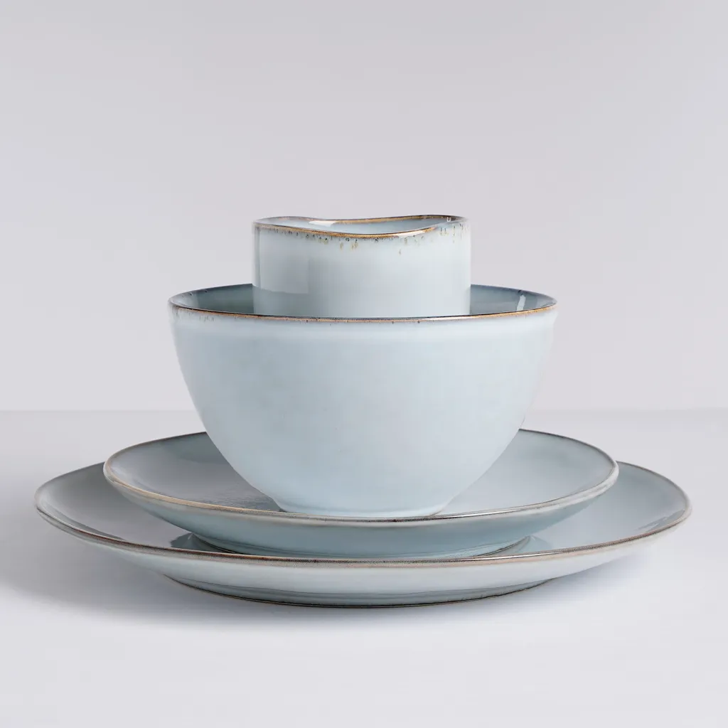 Mica Decorations Tabo Service Set Für 4 Personen - Keramik - Grau – Bild 6