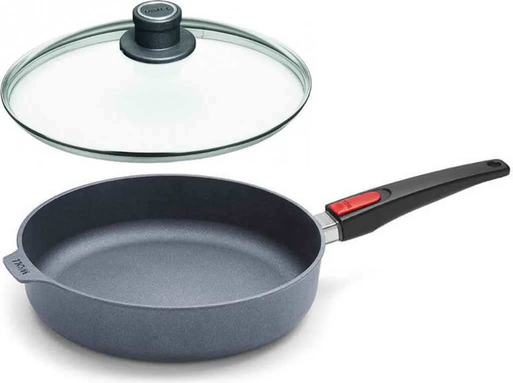 Woll Diamond Lite Induktion Hochrandpfanne, 7 Cm Hoch 28 Cm Mit Sicherheitsdeckel Jubiläumsset – Bild 2