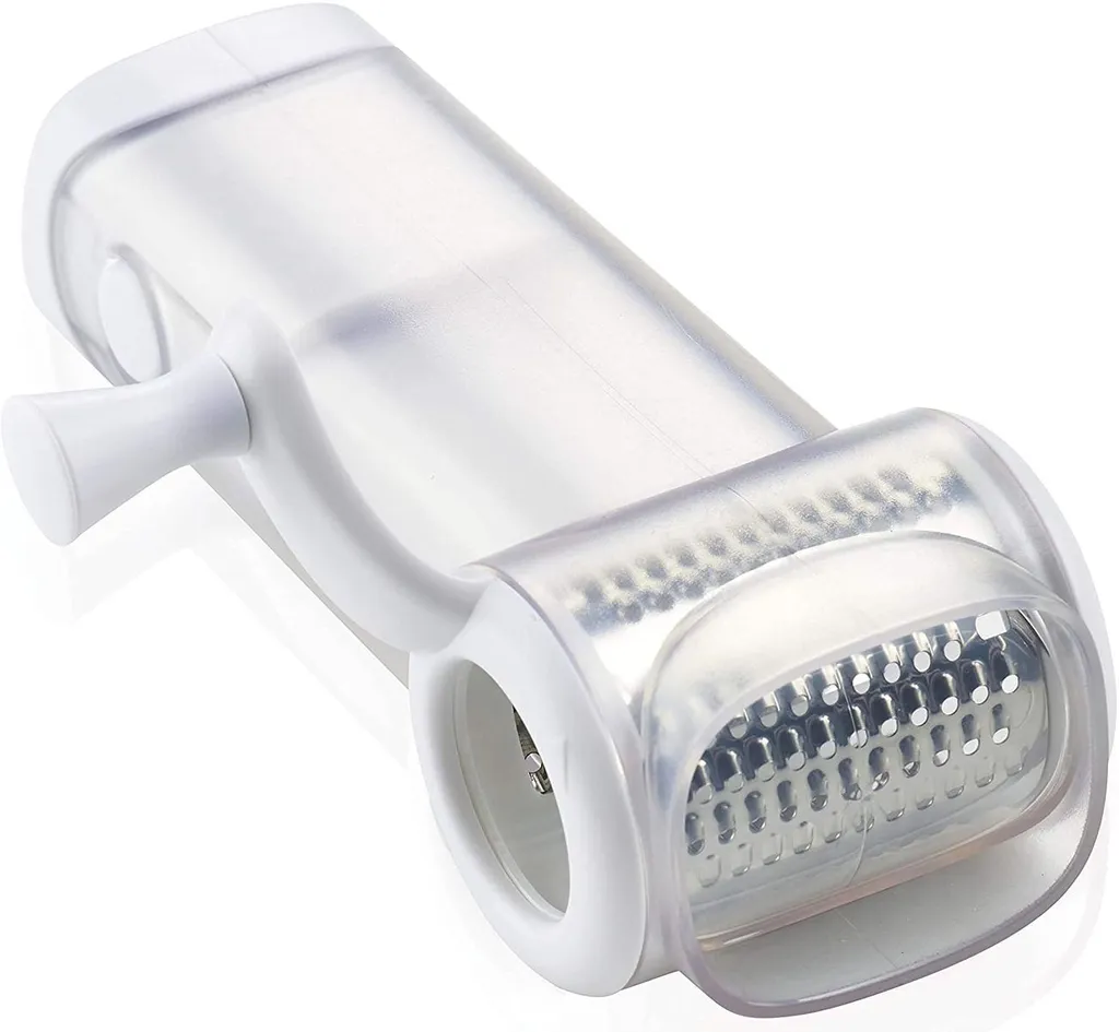 LEIFHEIT Käsemühle Käsereibe Parmesanmühle Käsehobel Reibe Hartkäse Trommelreibe