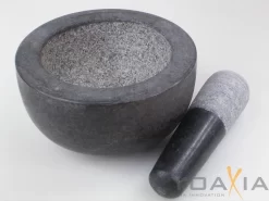 Stein Mörser Mit Stößel [ Ø 13cm Höhe 7cm ] Gewürzmörser / Steinmörser