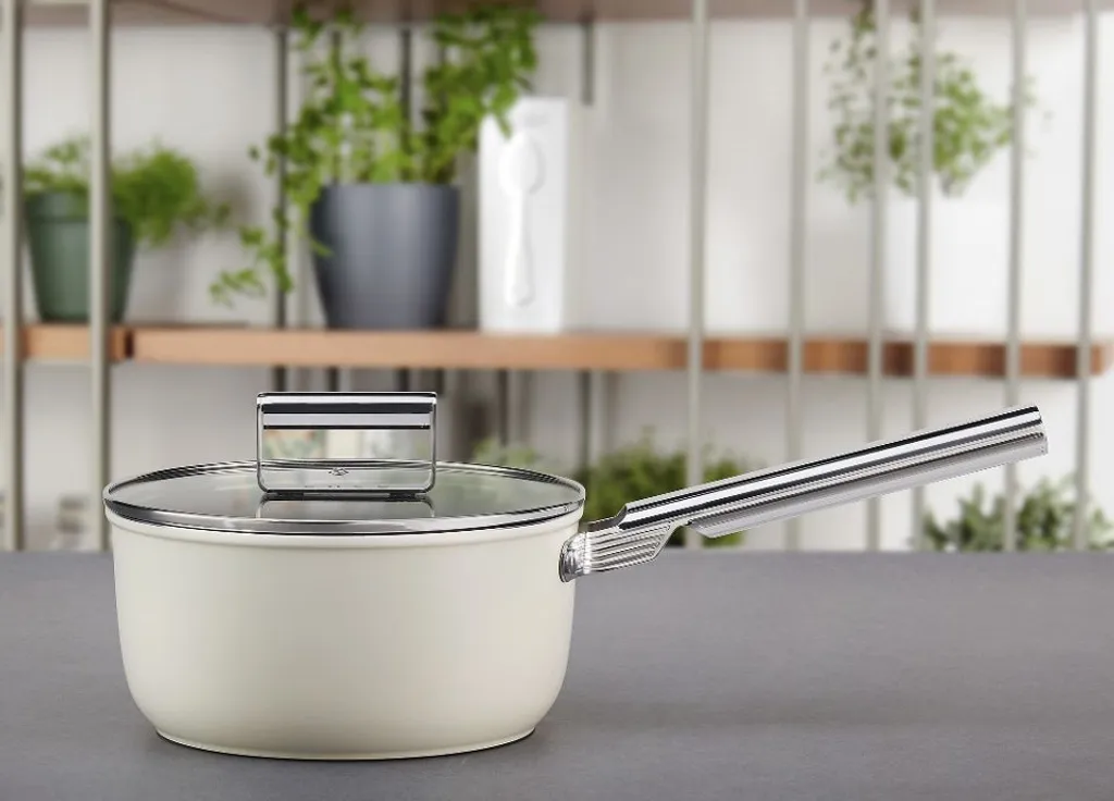 SMEG Serie 50 Jahre Saucepan Creme 20 Cm – Bild 3