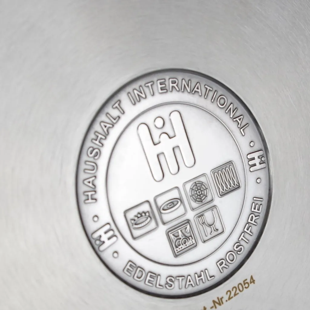 Haushalt International Entsafter 22cm Edelstahl – Bild 5