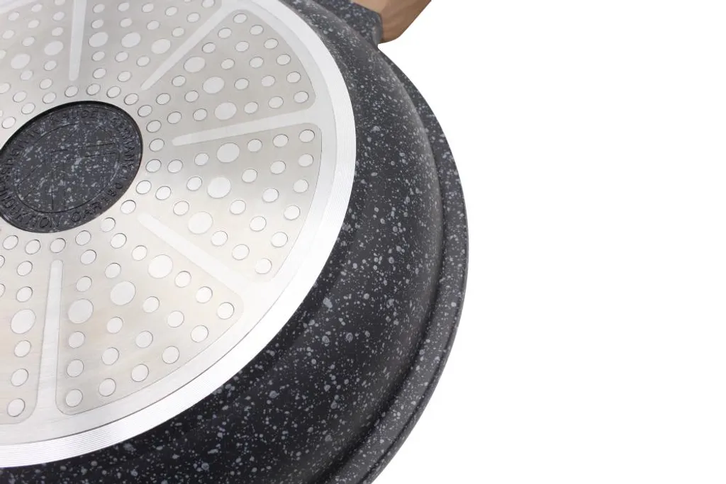 Karl Krüger 3-tlg Bratpfannen Set TEXAS Ø20 /24 /28 Cm, Induktions- & Backofen-geeignete, Antihaft-beschichtete, Energiesparende Aluminium Bratpfanne – Bild 4