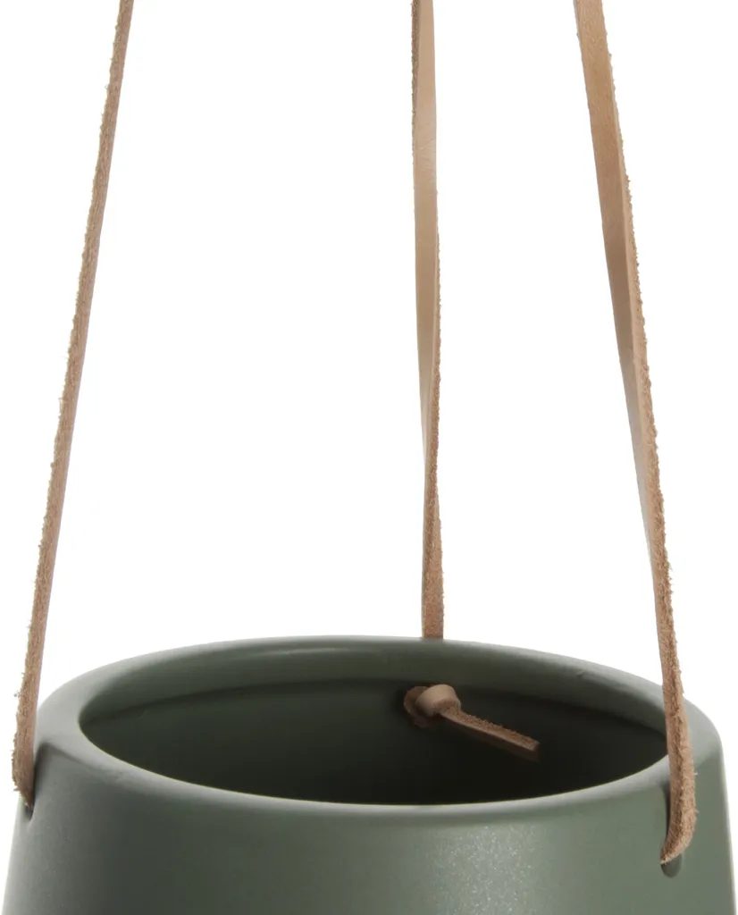 PRESENT TIME Hängetopf Skittle15 X 13,5 Cm Keramik Grün – Bild 3