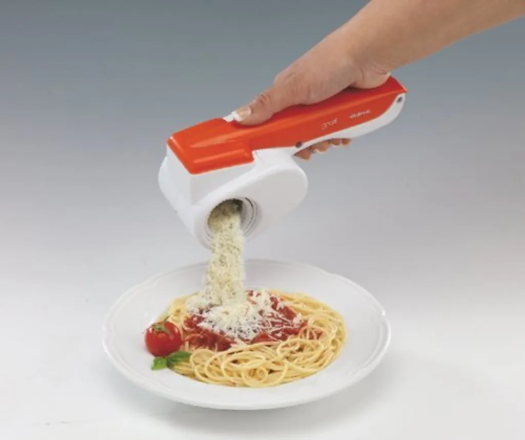 Ariete Elektrische Käse-/Schoko-/Nuss-Reibe GRATI Orange – Bild 2